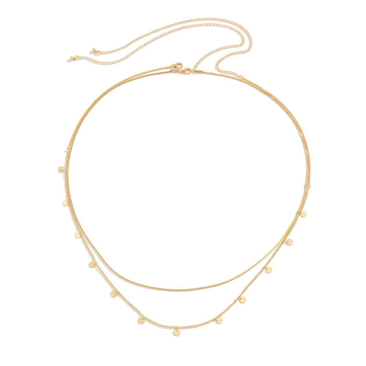 All-Matching Tassel Chain Sequins Body Chain Waist Chain, Valdore