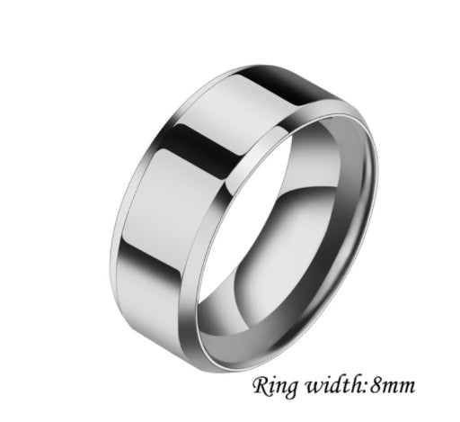 Niche Rings For Men And Women Stainless Steel Couple Rings, Valdore