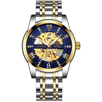 Men's Automatic Mechanical Hollow Skeleton Watch, Valdore