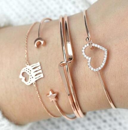 Bead Chain Bracelet and Anklet Set for Women ,Valdore