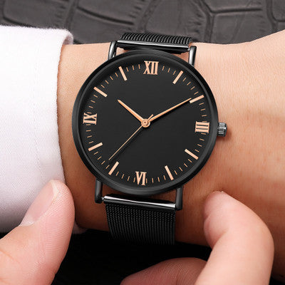 Men's Casual Quartz Watch Stylish Everyday Timepiece, Valdore