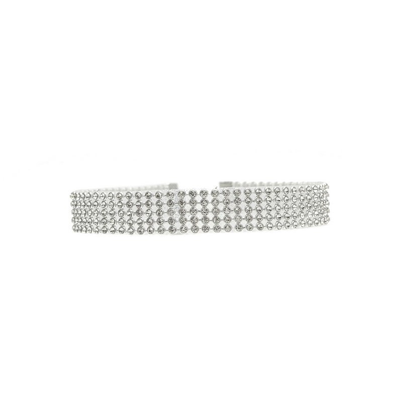 Full Crystal Rhinestone Choker Necklace for Women, Valdore