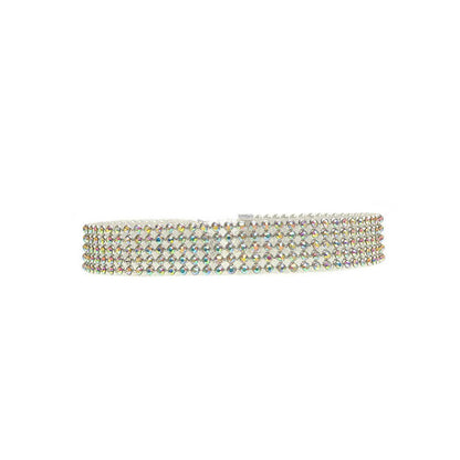 Full Crystal Rhinestone Choker Necklace for Women, Valdore