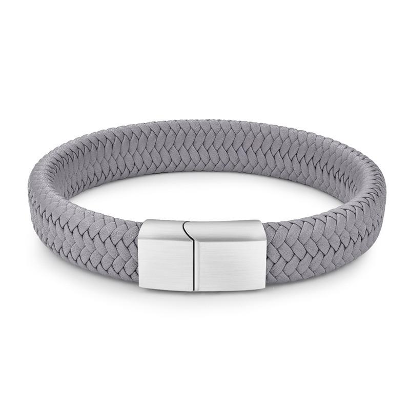 Classic Leather Bracelet for Men, Valdore