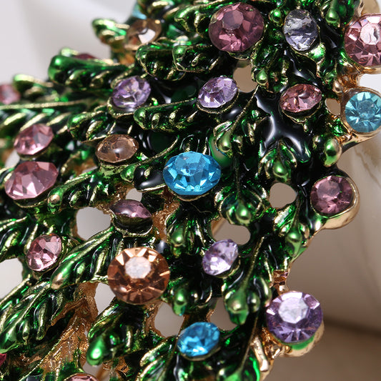 Christmas tree brooch, Valdore