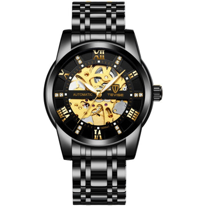 Men's Automatic Mechanical Hollow Skeleton Watch, Valdore