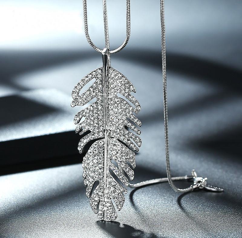 Long Maxi Pendant Necklace for Women, Valdore