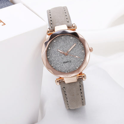 Starry Glitter Sparkle Face Watch for Women, Valdore