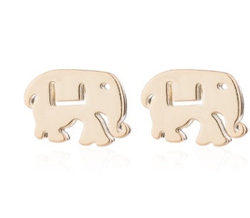 Gold Lucky Elephant Charm Bracelet for Women, Valdore