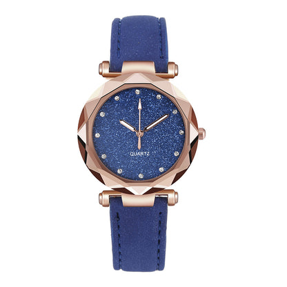 Starry Glitter Sparkle Face Watch for Women, Valdore