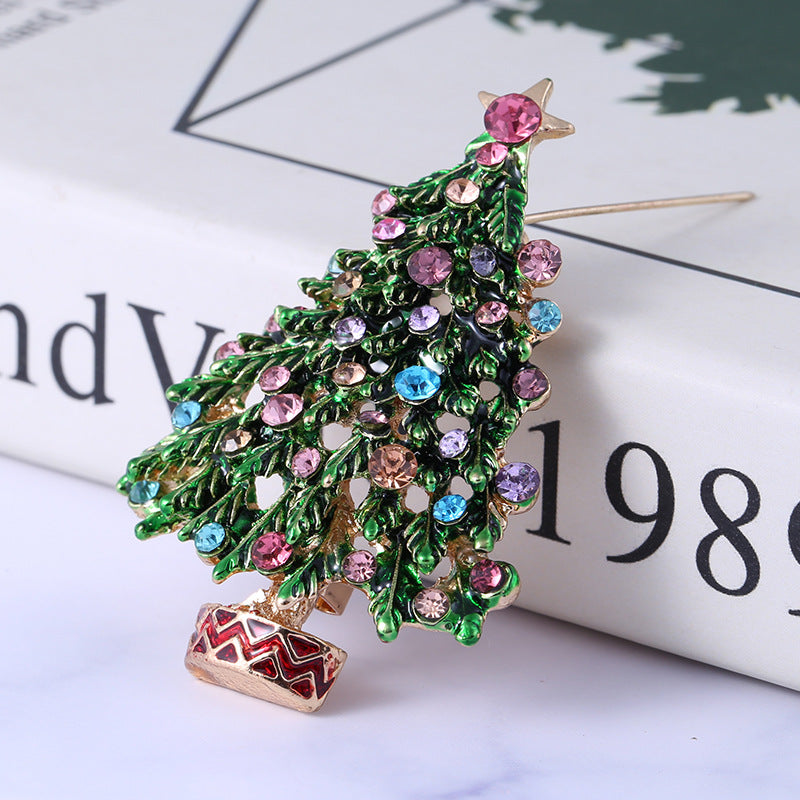 Christmas tree brooch, Valdore