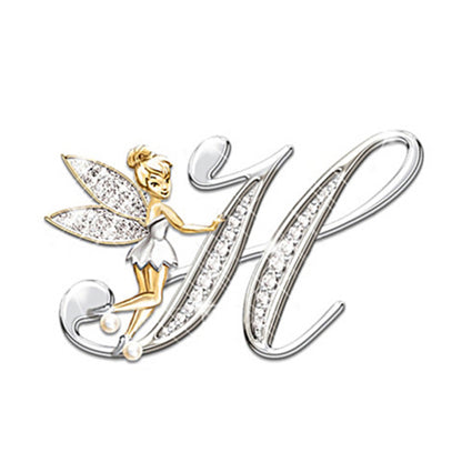 Women's Fashion 26 English Letter Brooch, Valdore