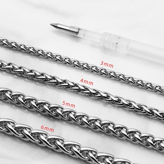 Titanium Steel Pendant Necklace for Men, Valdore