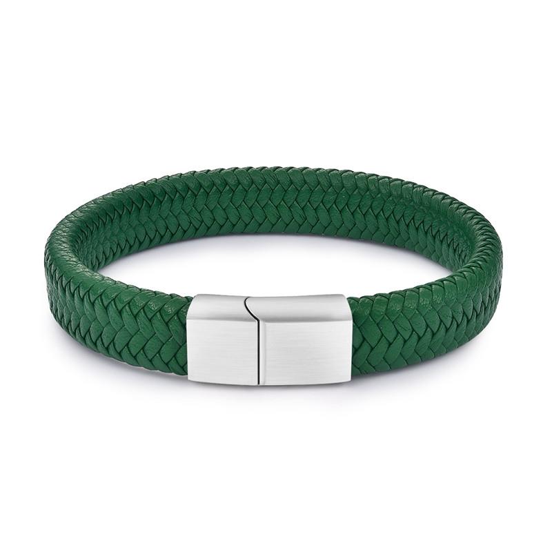 Classic Leather Bracelet for Men, Valdore