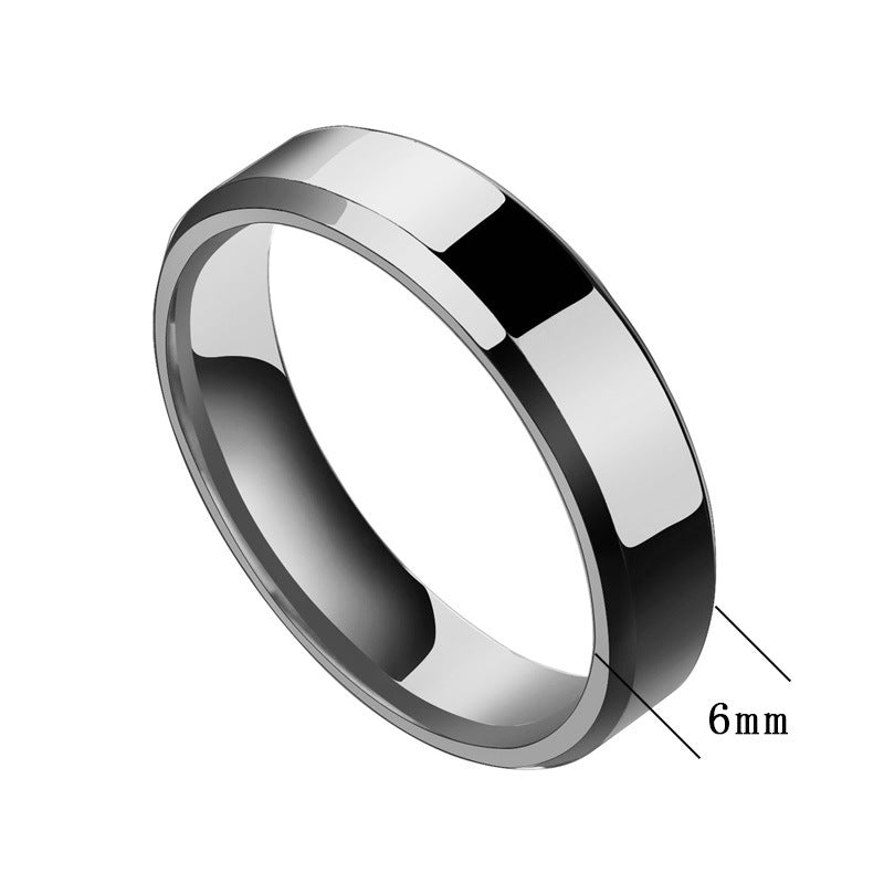 Niche Rings For Men And Women Stainless Steel Couple Rings, Valdore