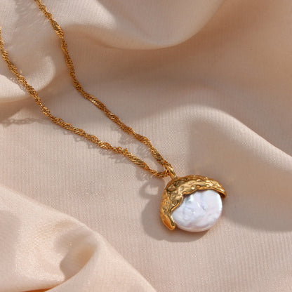 Kimberly Pearl Necklace for Women, Valdore