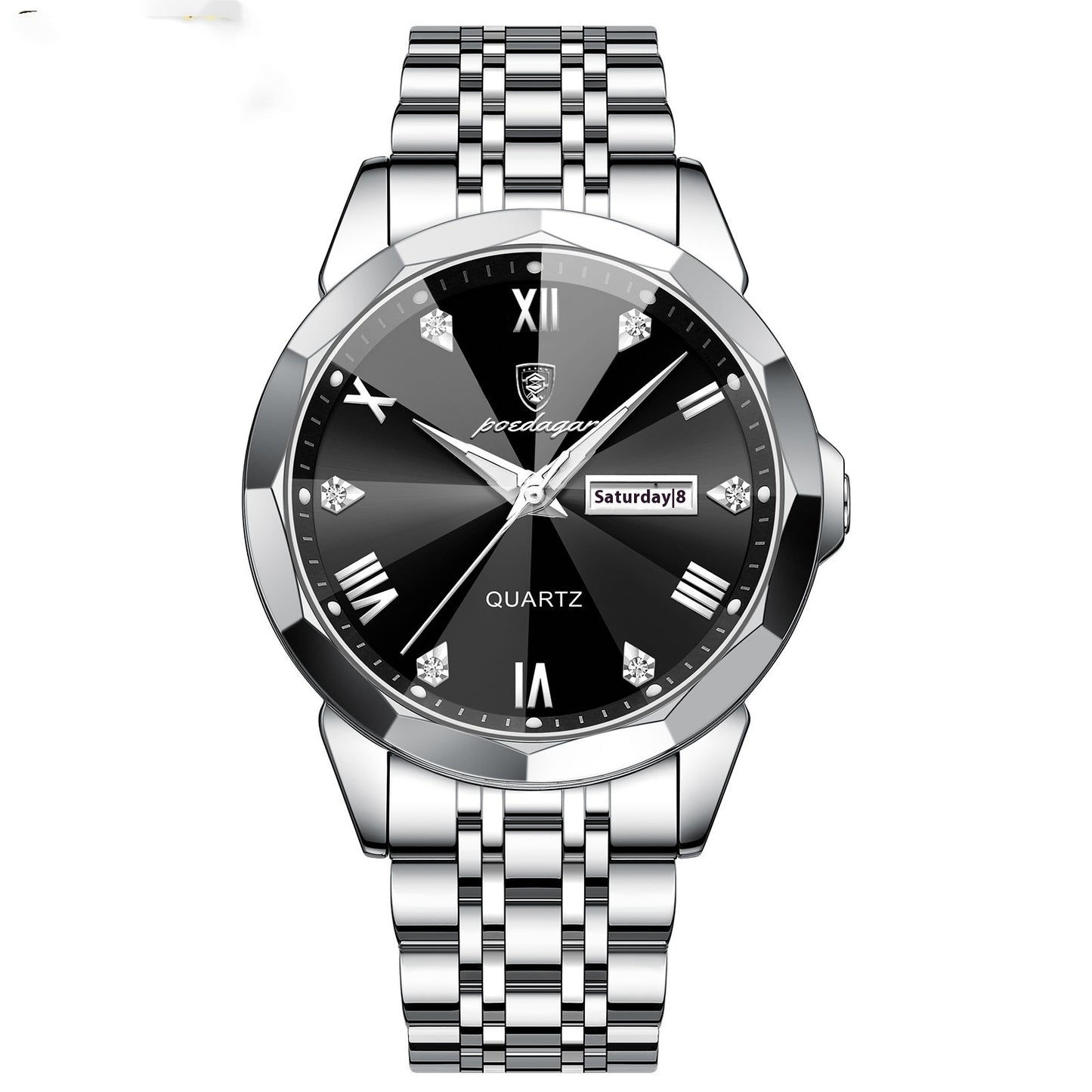 Men's Waterproof Luminous Luxury Watch, Valdore
