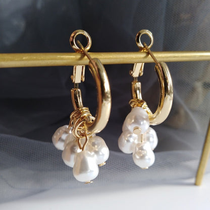 Pearl Tassel Drop Earrings for Women, Valdore