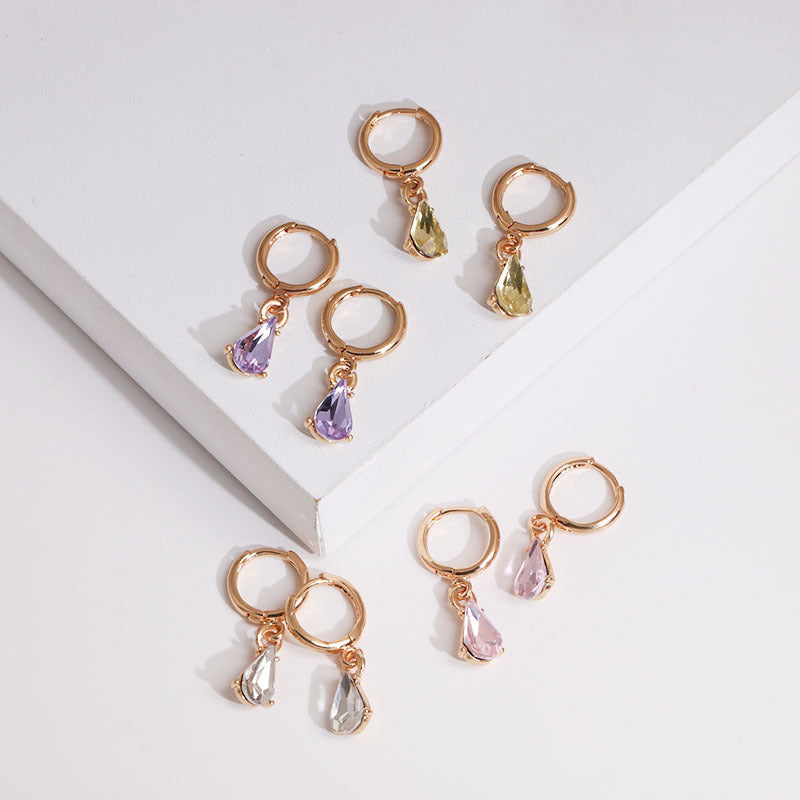 Glitter Drop Earrings for Women  Sparkling Fashion Jewelry, Valdore