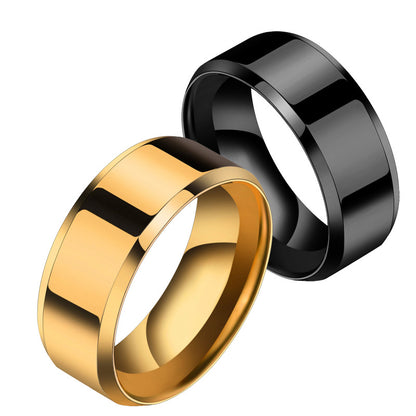 Niche Rings For Men And Women Stainless Steel Couple Rings, Valdore