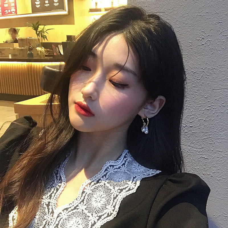 Pearl Tassel Drop Earrings for Women, Valdore