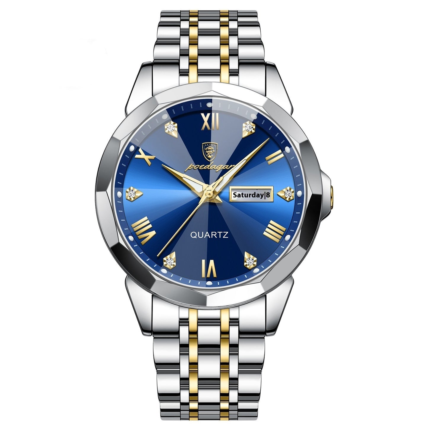 Men's Waterproof Luminous Luxury Watch, Valdore