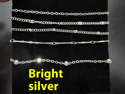 5 Piece Versatile Anklet Set for Women, Valdore