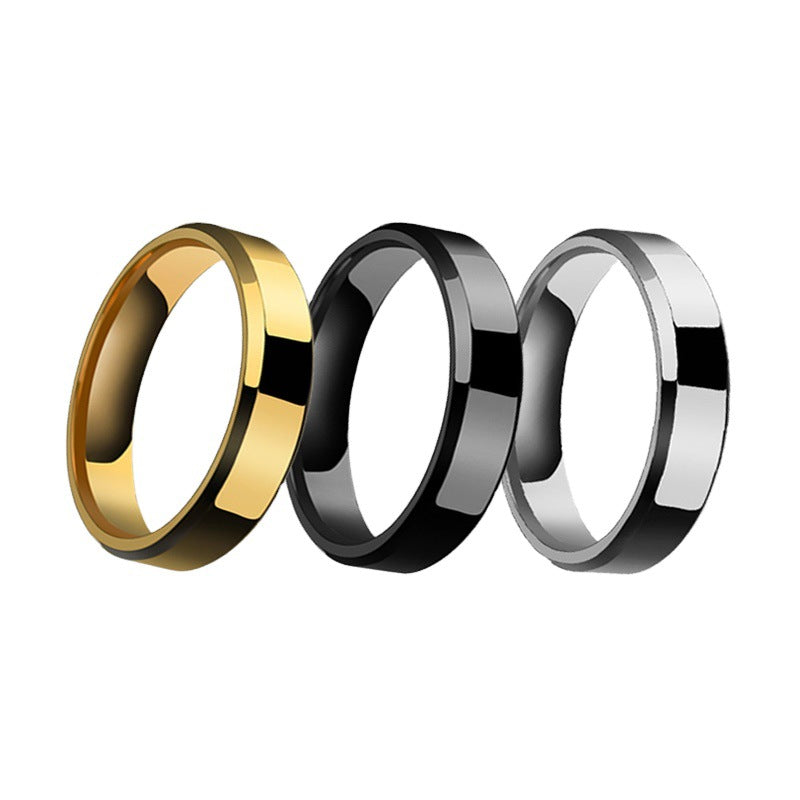 Niche Rings For Men And Women Stainless Steel Couple Rings, Valdore