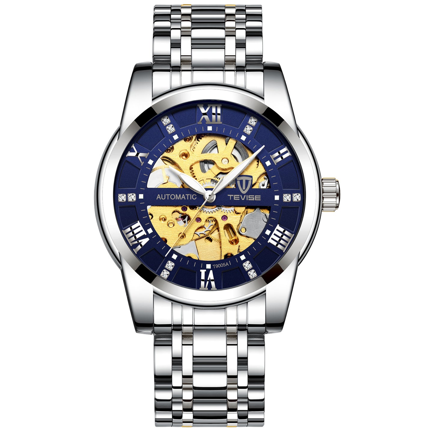 Men's Automatic Mechanical Hollow Skeleton Watch, Valdore