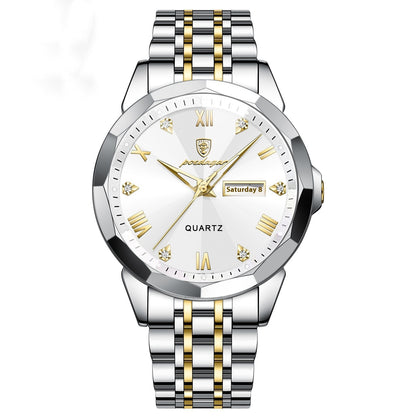 Men's Waterproof Luminous Luxury Watch, Valdore