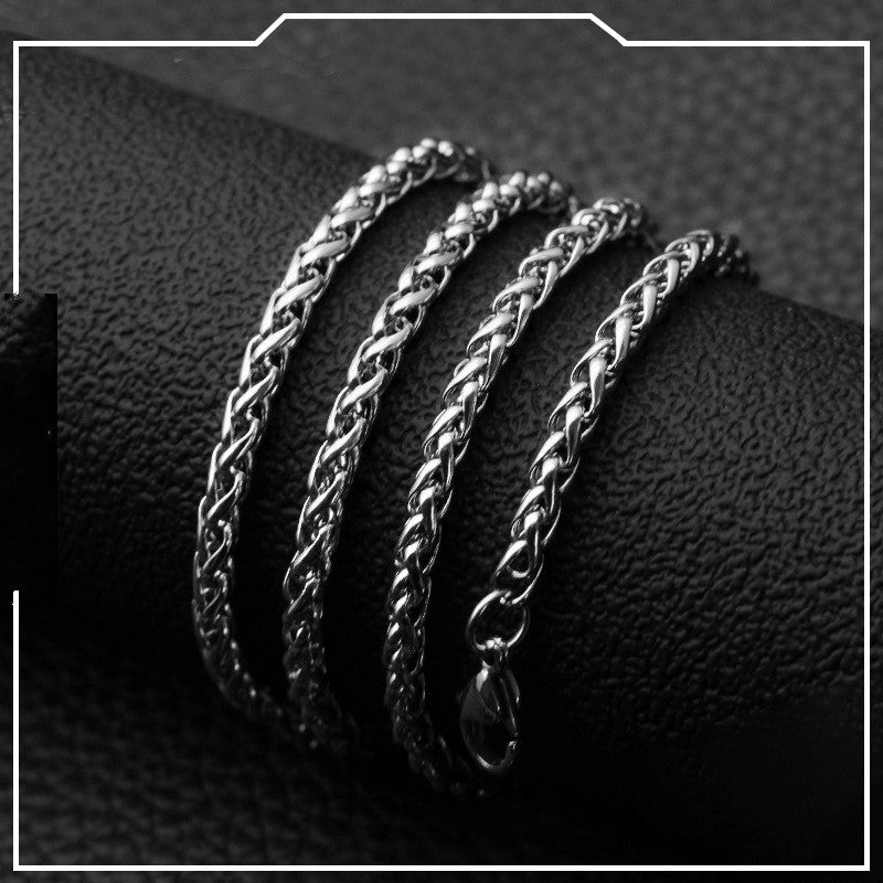 Titanium Steel Pendant Necklace for Men, Valdore