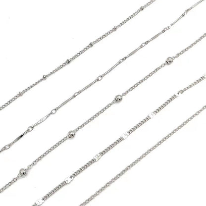 5 Piece Versatile Anklet Set for Women, Valdore