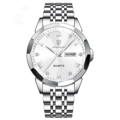 Men's Waterproof Luminous Luxury Watch, Valdore
