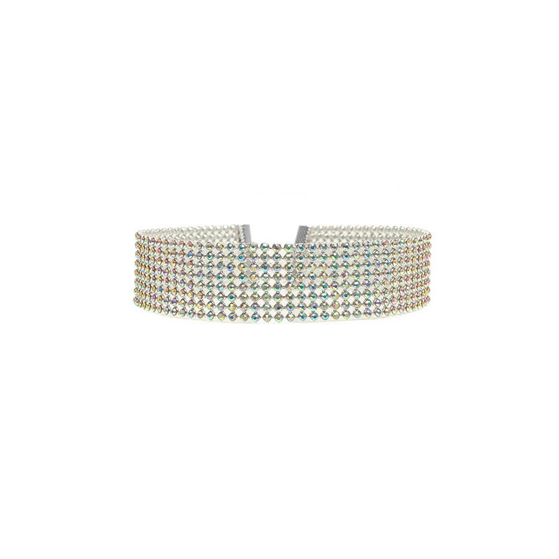 Full Crystal Rhinestone Choker Necklace for Women, Valdore