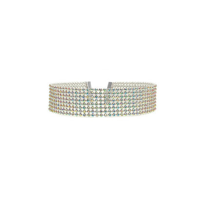 Full Crystal Rhinestone Choker Necklace for Women, Valdore