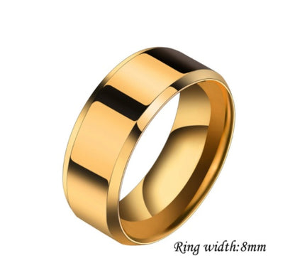 Niche Rings For Men And Women Stainless Steel Couple Rings, Valdore