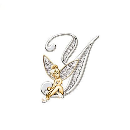 Women's Fashion 26 English Letter Brooch, Valdore