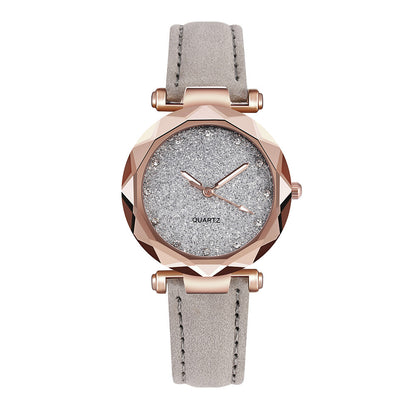 Starry Glitter Sparkle Face Watch for Women, Valdore