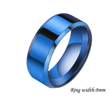 Niche Rings For Men And Women Stainless Steel Couple Rings, Valdore