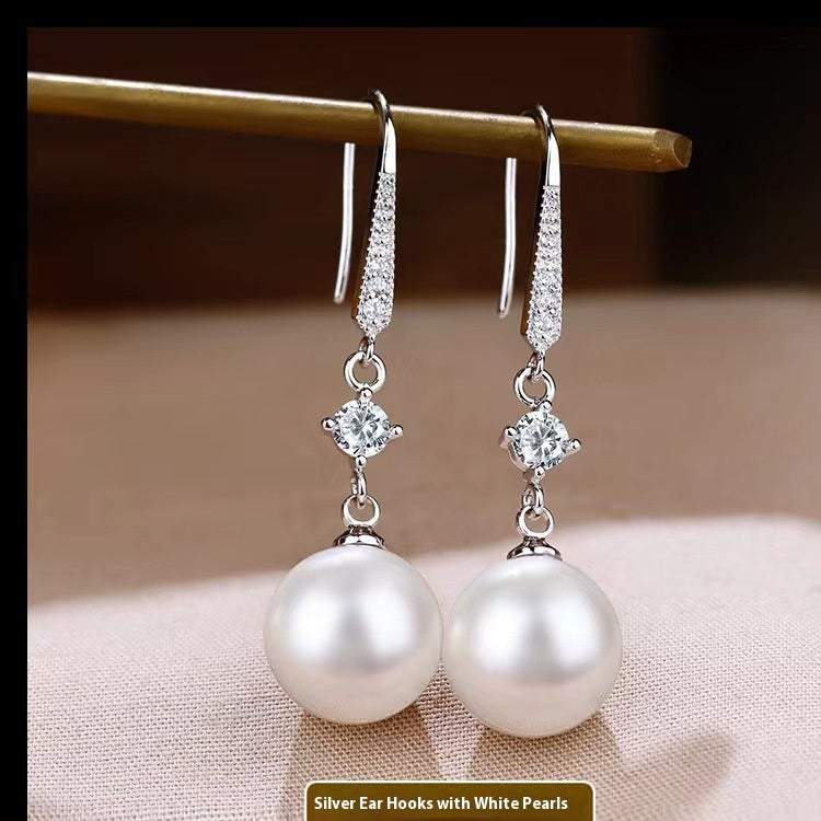 Face Slimming Gold Drop Earrings for Women, Valdore