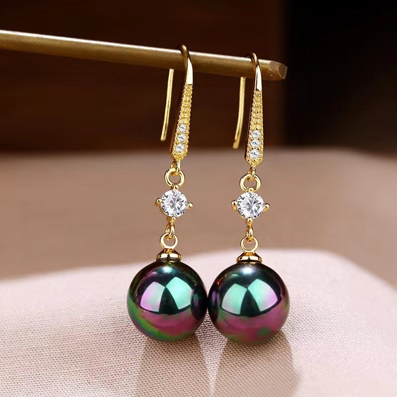 Face Slimming Gold Drop Earrings for Women, Valdore