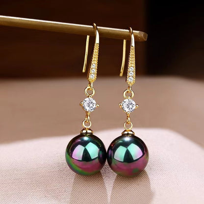 Face Slimming Gold Drop Earrings for Women, Valdore