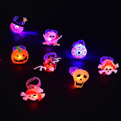 Halloween Decorations Halloween Glowing Brooch Ring, Valdore