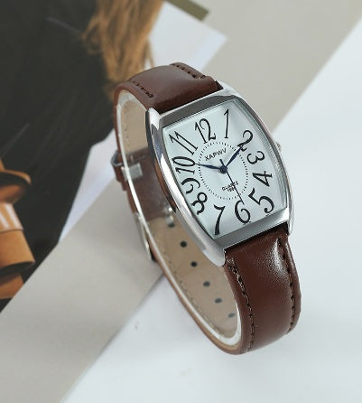 Square Business Style Couple Watch Belt Strap, Valdore