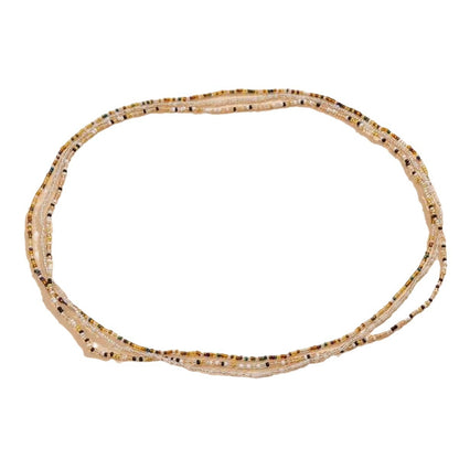Mixed Color Bead Waist Body Chain Set for Women, Valdore