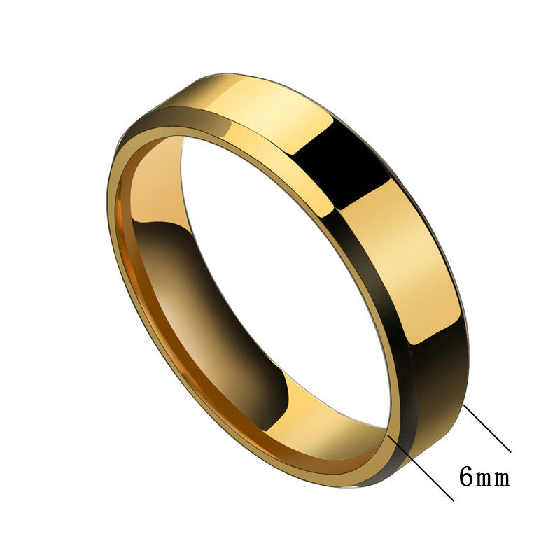 Niche Rings For Men And Women Stainless Steel Couple Rings, Valdore