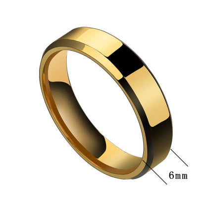 Niche Rings For Men And Women Stainless Steel Couple Rings, Valdore