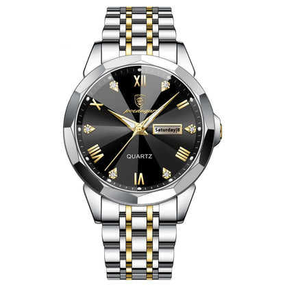 Men's Waterproof Luminous Luxury Watch, Valdore
