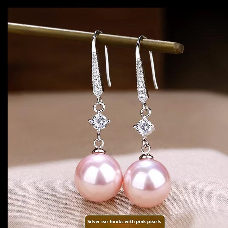 Face Slimming Gold Drop Earrings for Women, Valdore