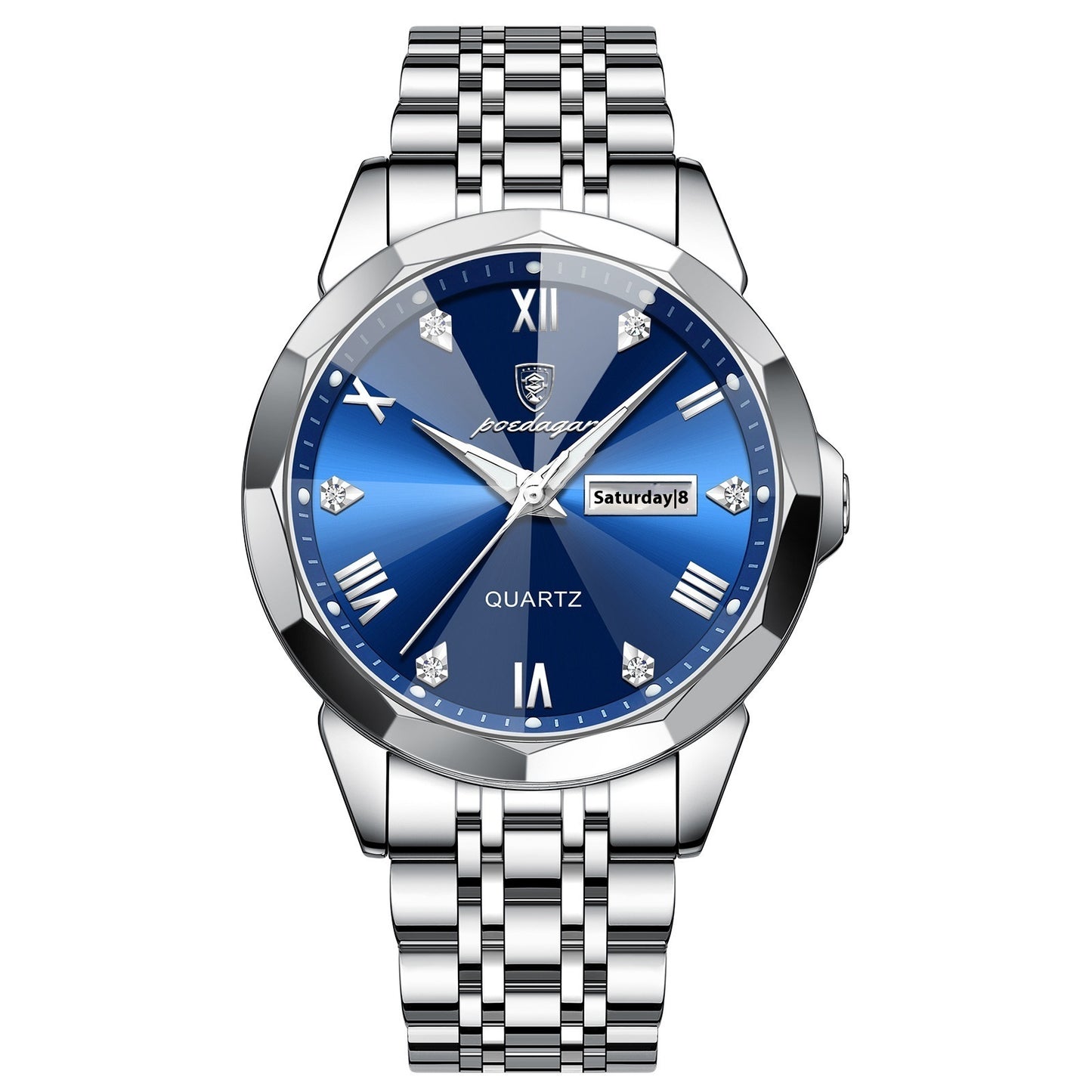 Men's Waterproof Luminous Luxury Watch, Valdore
